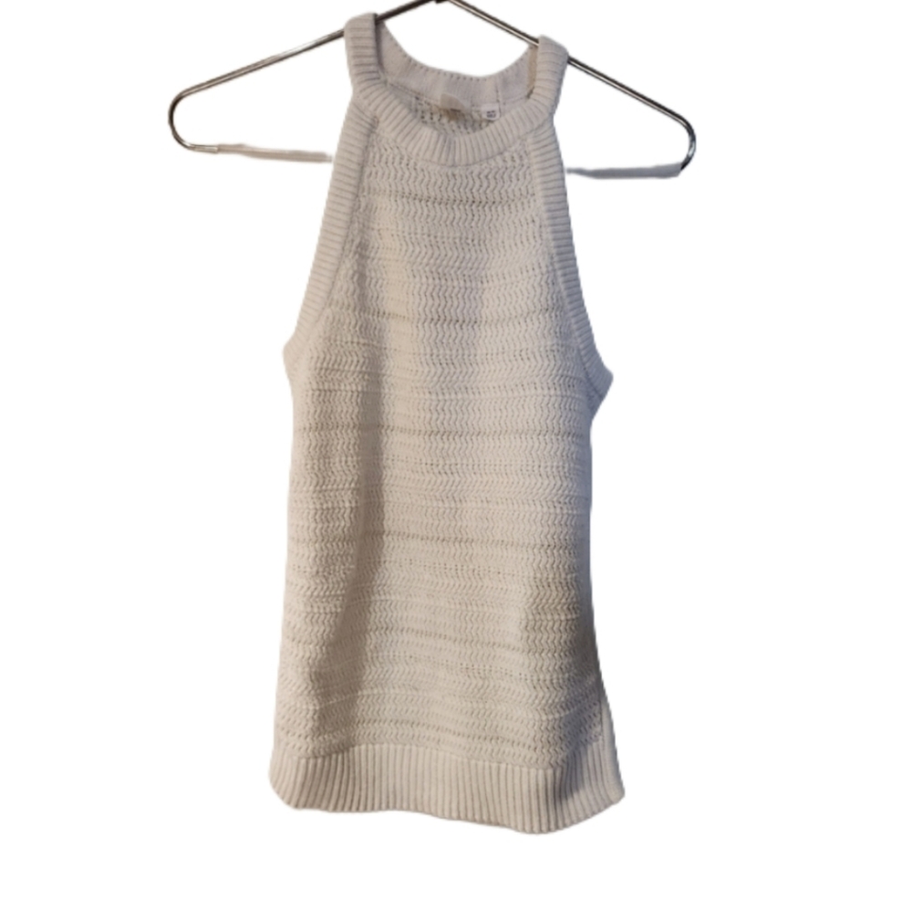 Gap Cotton Heavy knit tank White